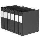 Davis Group Super économie, Reliure à anneaux ronds 2 po, paquet de 6 – Noir-3 Reliure À Anneaux