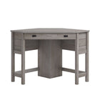 Sauder 46"W La Collection Cottage Road Bureau - Finition Mystic Oak-Le design d'angle fait gagner de l'espace