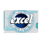 Excel - Gomme à mâcher sans sucre menthe polaire, 12/paquet-Contenant portatif pour le bureau ou sur la route