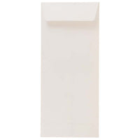 JAM Paper Enveloppes à ouverture au sommet et rabat droit gommé, 4 1/8 x 9 1/2 po, blanches, 1000 par paquet-Blanc