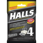 Halls - Pastilles pour la toux Mentho-Lyptus, saveur de menthe très forte, paq./4-Pour soulager immédiatement les maux de gorge et la toux, ainsi que la congestion  