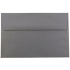 JAM Paper Enveloppes format invitation avec fermeture gommée, 5 3/4 x 8 3/4 po, gris foncé, 100/paquet-Gris foncé