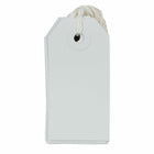 Jam Paper - Étiquettes Cadeaux avec Cordon - Petit - 3 1/4 po x 1 5/8 po - Blanc - 1000 Pack-Quantité : 1000 étiquettes par carton