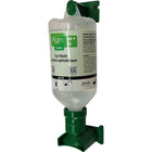 Plum — Poste économique de lavage oculaire et fixation au mur, 500 mL, bouteille saline avec œilleton stérile-Durée de vie de 3 ans