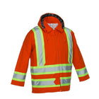 Forcefield - Hi-Vis de canvas de coton canard parka - Orange - Tres Grand-Coton orange