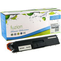 fuzion - Brother TN436BK Cartouche De Toner Compatible - Rendement Haut - Noir-Couleur d'encre: Noir