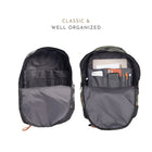 Habitu Sac à dos pour ordinateur portable de voyage zip - Camouflage Noir-Poids: 0,45kg / 1lb