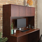 Sauder - La Collection Affirm Surmeuble - Finition Classic Cherry-Finition Classic Cherry, Bois d'ingenierie