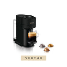 Nespresso - Machine à Café et Espresso Vertuo Next par De'Longhi - Noir Mat-Tailles de tasse multiples : Une seule machine à café Nespresso pour 5 tailles de café : Carafe, Mug/Coffee, Gran Lungo, Double Espresso et Espresso, via 4 tailles de capsules différentes.