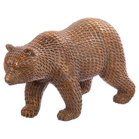 CTG – Figurine d'ours à pied de grande taille, beige-Mesure: cette jolie statue d'ours qui marche mesure 27,9cm L x 19,1cm H x 12,7cm l (11" L x 7,5" H x 5" l)