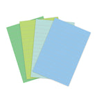 Post-it - Feuillets super collants - 4 po x 6 po - Collection Oasis - 45 feuilles/bloc - Paquet de 4, 180 feuilles-Disponible en 45 feuilles/bloc, 4 blocs/paquet