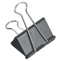 Staples - Pinces relieuses, mini, 3/5 po, noires, pot/60-Des pinces en métal robustes pour bien retenir les papiers