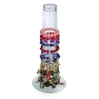 Azar Displays – Présentoir à bracelets vertical pour comptoir, 12 x 2 po, 4/paquet (900066)-Excellent moyen de mettre en valeur des bracelets