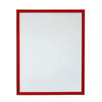 Eddies Hang-Up Display Ltd. Porte-affiche à cadre instantané - aluminium rouge - 22 x 28 pouces - 10 paquets-Porte-affiche en aluminium avec cadre à pression