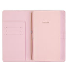 Ensemble de carnet de voyage PU avec motif floral, 1 encart ligné de 4 po x 7,25 po inclus-60 feuilles réglées 