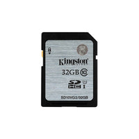 Kingston - Carte SDHC/SDXC de classe 10 UHS-I de 32 Go, (KC-C2932-2V4)-Interface UHS-I : L’interface UHS-I avancée rend la carte idéale pour des vidéos et des photos de sujets en mouvement, tels que les enfants et les animaux domestiques, de qualité cinéma en HD intégrale (1080p) et en 3D
