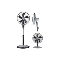Ecohouzng Ventilateur sur piédestal oscillant de 16 pouces-Réglage de la vitesse du ventilateur pour la ventilation de votre pièce