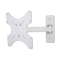 Techly – Support mural de téléviseur inclinable et pivotable, 1 support, 19 à 37 po-Support de montage compatible avec les téléviseurs ACL / DEL de 19 à 37 po