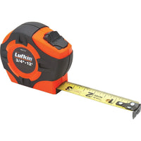 Lufkin - Ruban À Mesurer Série P1000, 3/4po x 12pi, Marques De Goujon Po/Pi, paquet de 5-Longueur de la lame 12pi