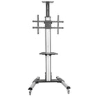 StarTech Chariot TV pour écran de 32 po à 70 po, réglage de la hauteur sans effort (STNDMTV70)-Réglage en hauteur facile assisté par un ressort offrant jusqu'à 15,7 po de réglage vertical