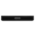 Seagate Disque dur portable Backup Plus Slim STDR1000100, USB 3.0, 1 To, noir-Dimensions : 113,5 x 76 x 12,1 mm