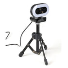 ALURATEK - Webcam 1080p HD avec mise au point automatique de la lumière annulaire et micro-Format vidéo: MJPEG / YUV