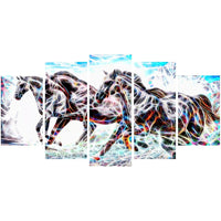 Designart – Ruée de cheval, impression sur toile d’animal, tailles variées (PT2429-373)-Impression
