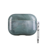 General Supply Étui Protection pour AirPod Pro - Vert Jade Marbré-Protection globale