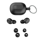 JLab - Jbuds Mini Véritables Écouteurs Sans Fil - Noir-Capteurs tactiles pour la lecture/pause, le réglage du volume, la sélection des paramètres sonores EQ3 et plus encore