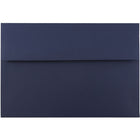 JAM Paper Enveloppes A8 simples, bleu marine, 250/paquet-Enveloppe simple de couleur bleu marine foncé