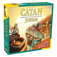 Jeu Catan Junior, version anglaise-Catan Junior permet aux plus jeunes de profiter de l'expérience de Catan et de s'immerger dans cet univers riche en rebondissements et en virages