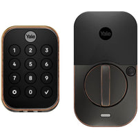 Yale - Assure Lock 2 - Sans clé avec Bluetooth - Bronze frotté (YRD430BLE0BP)-Serrure de porte intelligente