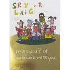 Rosedale – Cartes de souhaits et enveloppes, Sorry You’re Leaving! Goodbye/Goodluck, humour, 5 1/2 x 8 po, 12/paquet (17111)-Imprimées sur papier cartonné non couché de haute qualité
