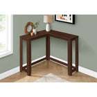 Monarch Specialties - 3661 Table D'Appoint Console De Coin 36 po L - Cerise-Le style contemporain de cette table d'entree est ideal pour les petites maisons, les condos ou les appartements.