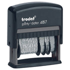 Trodat - Timbre dateur auto-encreur 4817 - anglais-Garantie limitée à vie du fabricant (détails avec le produit)