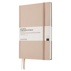 Gry Mattr - Cahier de notes à couverture rigide A5, papier de pierre ligné, 160 pages, rose-Couverture rigide