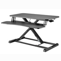 Ezywork - 32 po  de large 41B Convertisseur de bureau assis-debout-La couleur noire