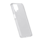 Basic Tech étui transparent hybride - Samsung A12-Pare-chocs épais et lèvre surélevée