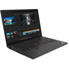 Lenovo - Ordinateur portable tactile 14" Lenovo ThinkPad T14 Gen 4 - Intel Core i7-1365U 16 Go de RAM - SSD 512 Go - Windows11 Pro - Anglais Thunder Black-Disque SSD M.2 2 242 PCIe 3.0x4 NVMe de 512 Go