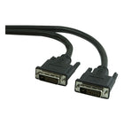 Staples - Câble DVI-D, 10 pi, noir-Câble vidéo DVI-D dual-link pour la connexion d'affichage