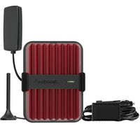 weBoost - Trousse d'amplificateur de signal de cellulaire Drive Reach-Obtenir une couverture 5G pour l'ensemble du véhicule et les utilisateurs multiples