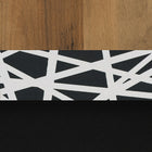 CorLiving - Acerra Table ou bureau d'entrée avec tiroir à motifs abstraits et cubes, bicolore brun et noir-8