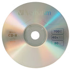 Verbatim – CD-R vierges 40x, capacité de 700 Mo, surface estampillée, carrousel, 25/paquet (96155)-Capacité de stockage de 700 Mo