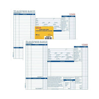 Staples - Tablette de Bons de commande pour réparations, bilingues-Formulaires à trois exemplaires à code couleur afin de faciliter l'identification (blanc/jaune/rose).   