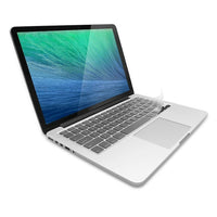 JCPal - Protecteur de clavier FiTSkin transparent pour MacBook Air 13 po 2010/17 et MacBook Pro Retina 13/15 po 2012/15-Traitement antimicrobien