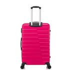 TOSCANO OPPORTUNA Bagage à main rigide 20 po - Fuschia-Coque rigide en ABS