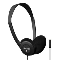 Ecouteurs Maxell avec microphone - Noir-poids tres leger