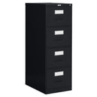 Staples – Classeur vertical format légal, 4 tiroirs, noir-Suspension à roulements à billes entièrement progressive pour un fonctionnement tout en douceur