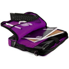 Classic Clamshell Sacoche pour Ordinateur Portable 13,3 po, Noir et Violette-7
