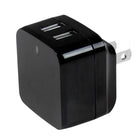 StarTech Chargeur mural 2 ports USB avec adaptateurs de voyage universels, 17 W/3,4 A, noir-Branchez et rechargez vos appareils presque n’importe où dans le monde